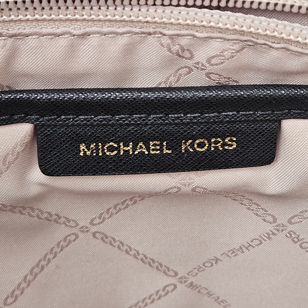 Michael Kors Prescott Large Backpack Navy Blue Pack Designer Bag Organizer Purse - Picture 15 of 16